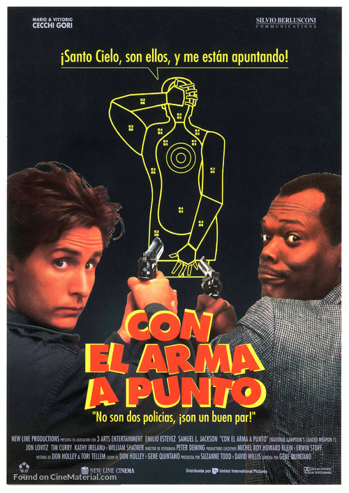 Loaded Weapon - Spanish Movie Poster
