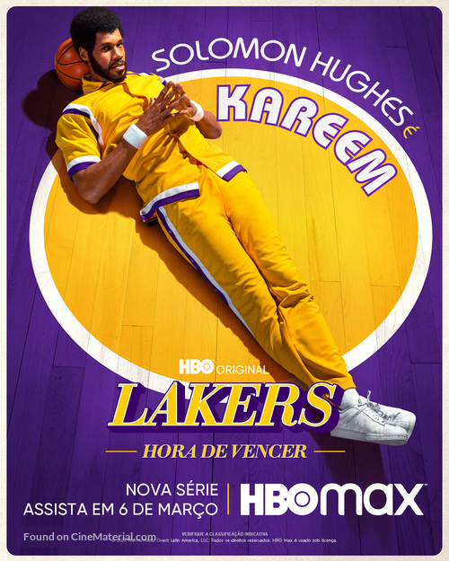 Winning Time: The Rise of the Lakers Dynasty - Brazilian Movie Poster