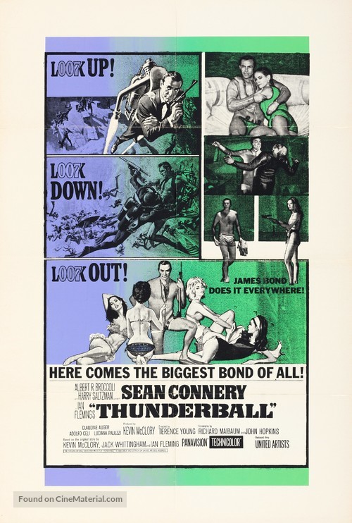 Thunderball - South African Movie Poster