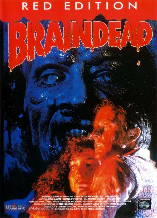 Braindead - German VHS movie cover