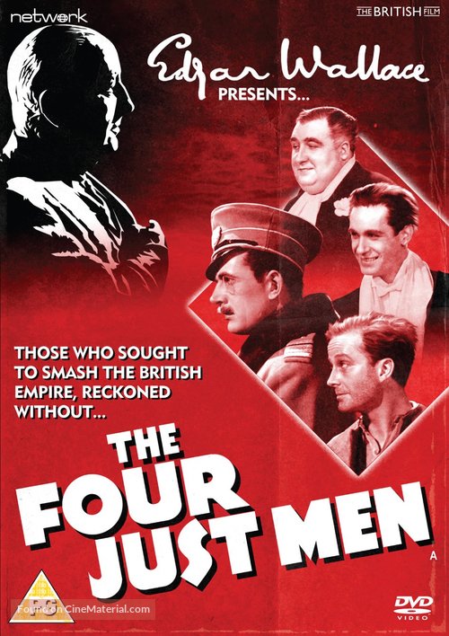 The Four Just Men - British DVD movie cover