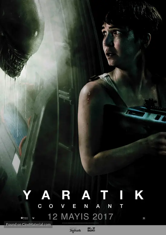 Alien: Covenant - Turkish Movie Poster