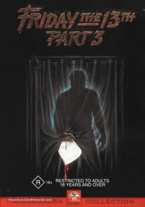 Friday the 13th Part III - Australian Movie Cover