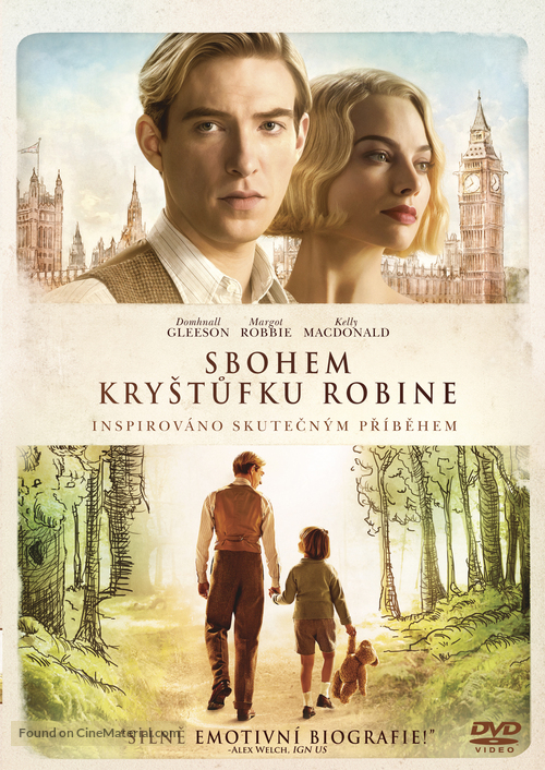 Goodbye Christopher Robin - Czech Movie Cover