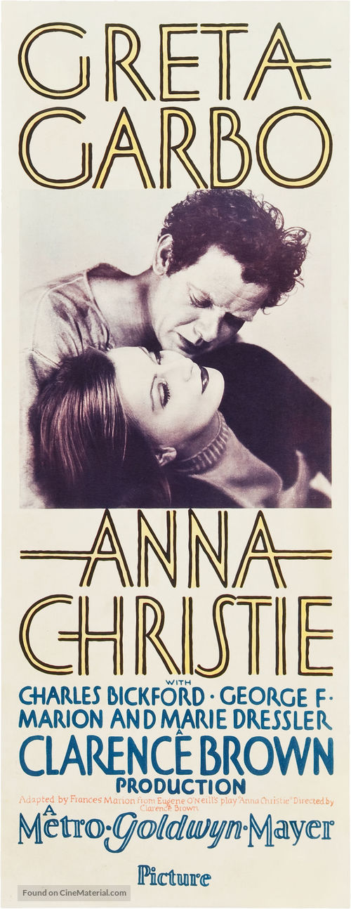 Anna Christie - Movie Poster