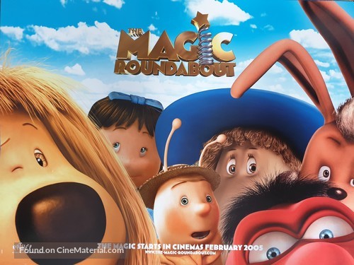 The Magic Roundabout - British Movie Poster