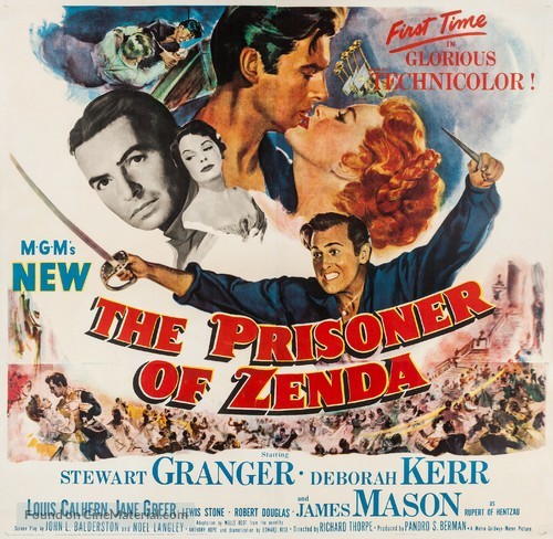 The Prisoner of Zenda - Movie Poster