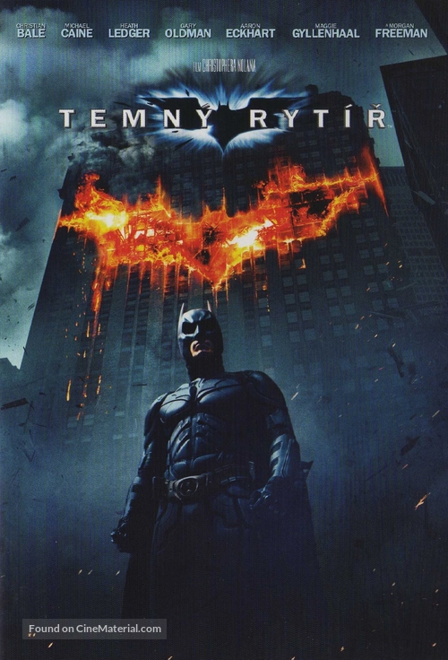 The Dark Knight - Czech DVD movie cover