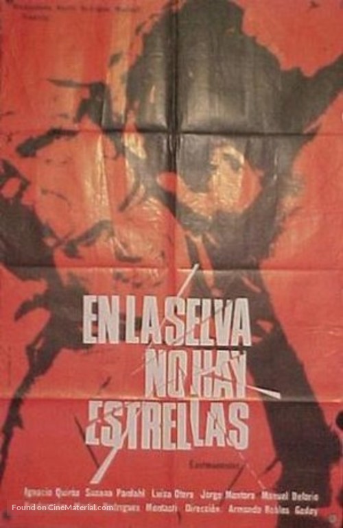 En la selva no hay estrellas - Peruvian Movie Poster