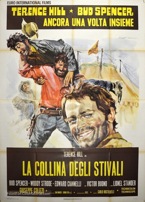 La collina degli stivali - Italian Movie Poster
