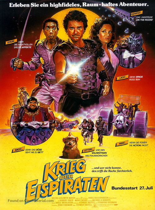 The Ice Pirates - German Movie Poster