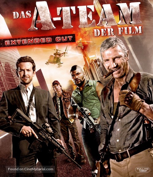 The A-Team - Swiss Blu-Ray movie cover