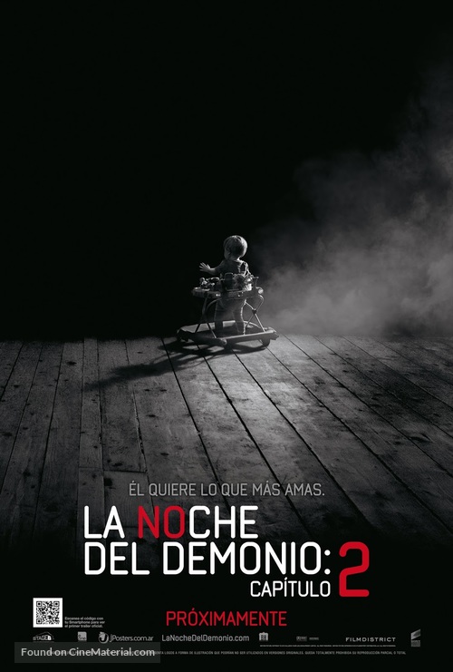 Insidious: Chapter 2 - Argentinian Movie Poster