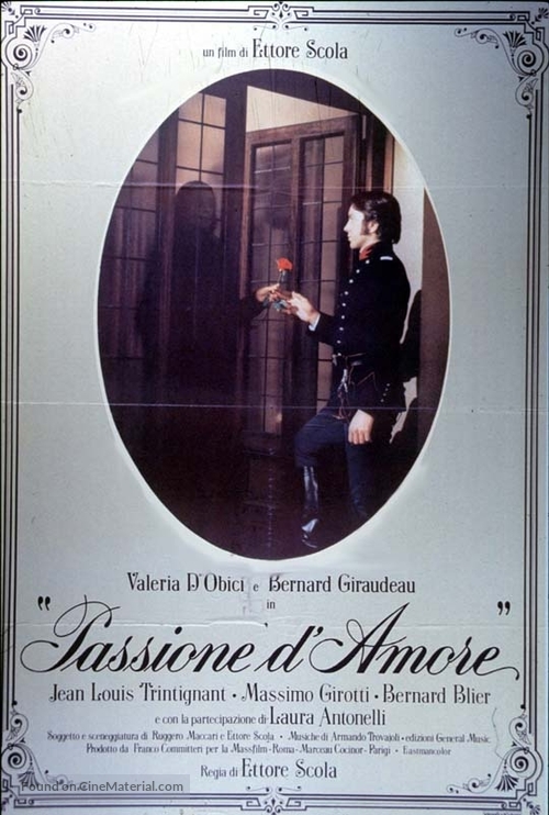 Passione d&#039;amore - Italian Movie Poster