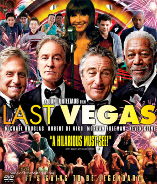 Last Vegas - Singaporean DVD movie cover