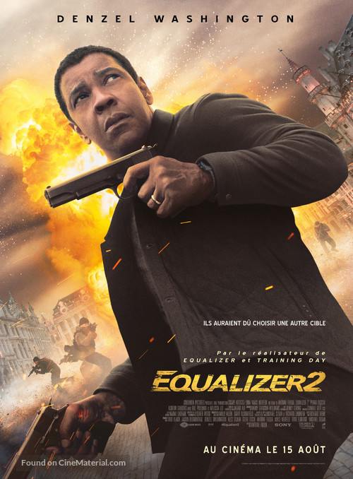 The Equalizer 2 - French Movie Poster