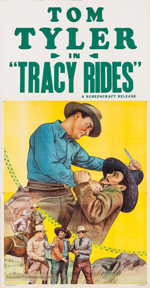 Tracy Rides - Movie Poster