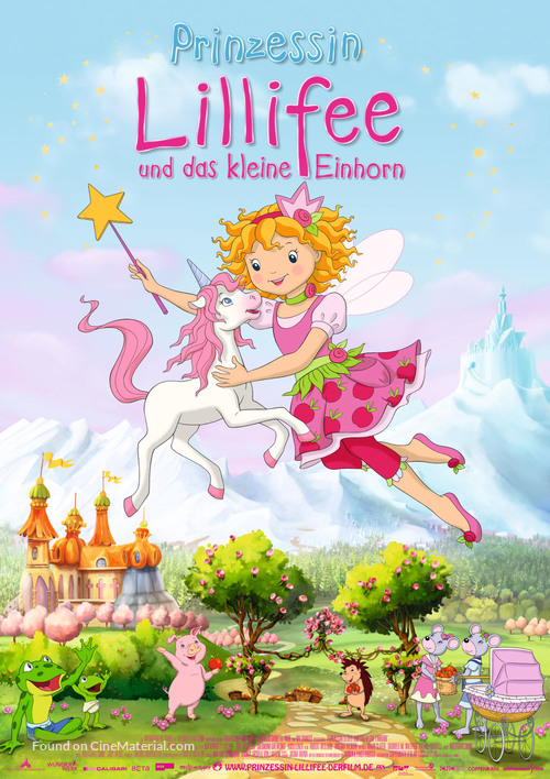 Prinzessin Lillifee und das kleine Einhorn - German Movie Poster