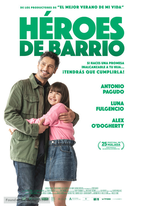 H&eacute;roes de barrio - Spanish Movie Poster