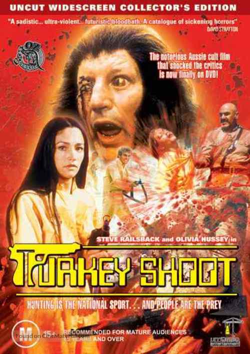 Turkey Shoot - Australian DVD movie cover