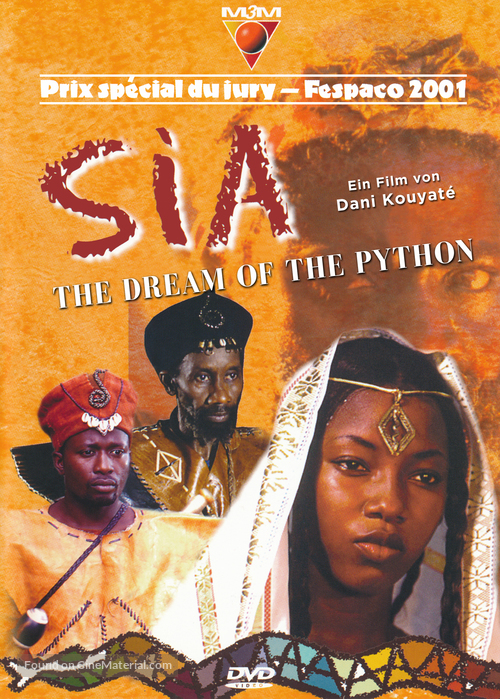 Sia, le r&ecirc;ve du python - British Movie Cover