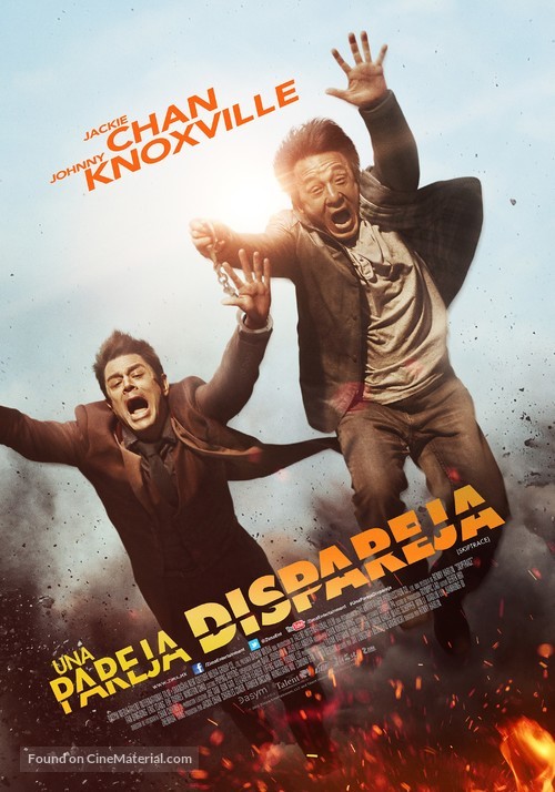 Skiptrace - Mexican Movie Poster