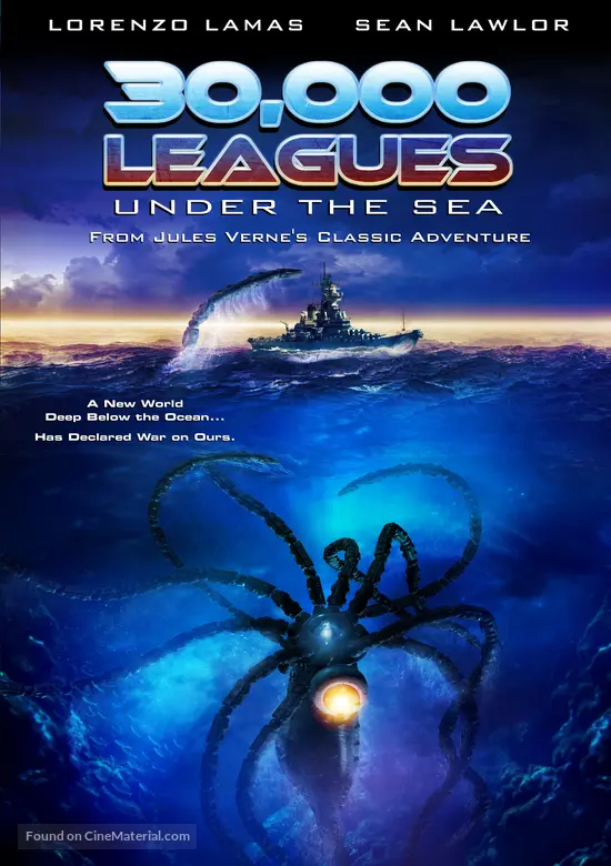 30,000 Leagues Under the Sea - DVD movie cover