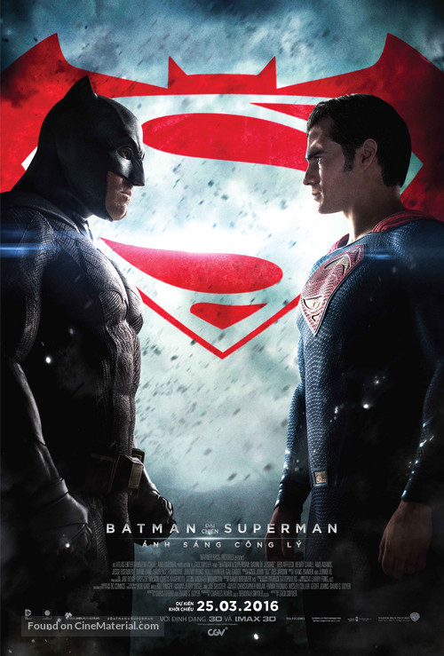 Batman v Superman: Dawn of Justice - Vietnamese Movie Poster