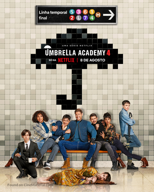 &quot;The Umbrella Academy&quot; - Portuguese Movie Poster