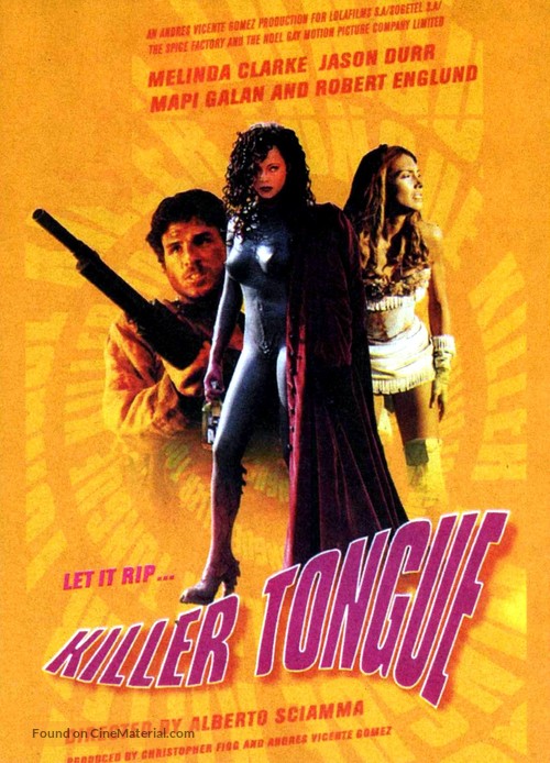 La lengua asesina - DVD movie cover