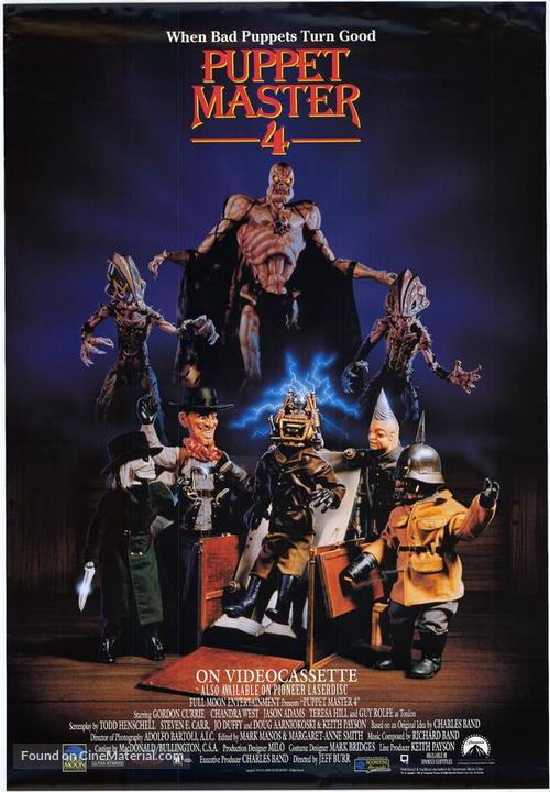 Puppet Master 4 - Movie Poster