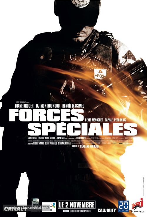 Forces sp&eacute;ciales - French Movie Poster