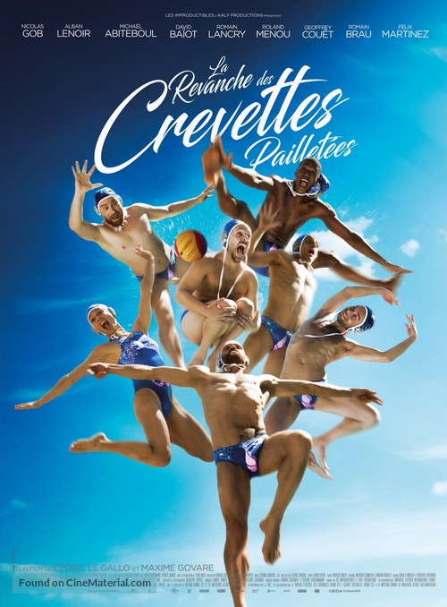 Les crevettes paillet&eacute;es - French Movie Poster
