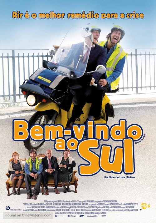 Benvenuti al Sud - Portuguese Movie Poster