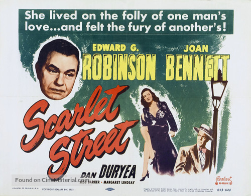 Scarlet Street - Movie Poster