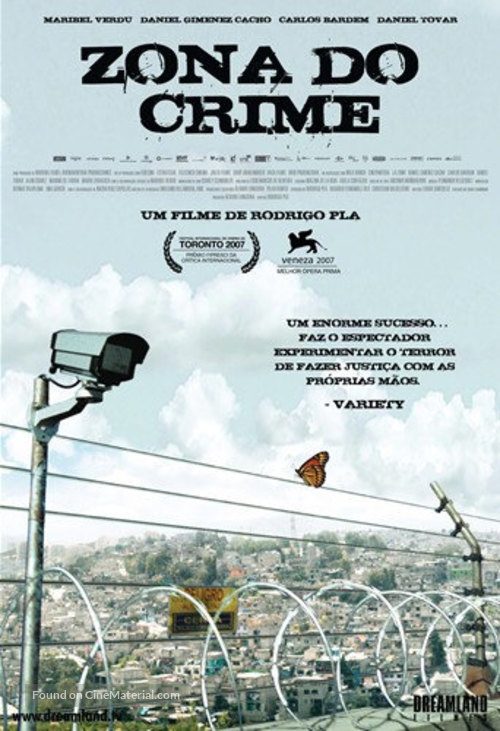 La zona - Brazilian Movie Poster
