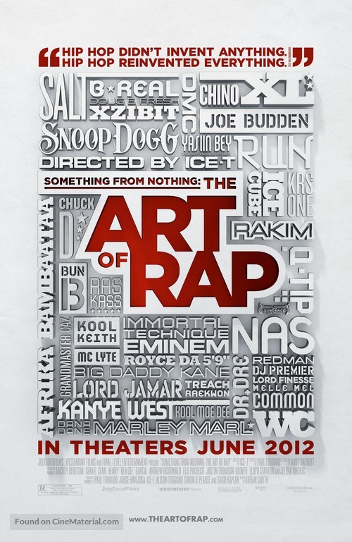 Something from Nothing: The Art of Rap - Movie Poster