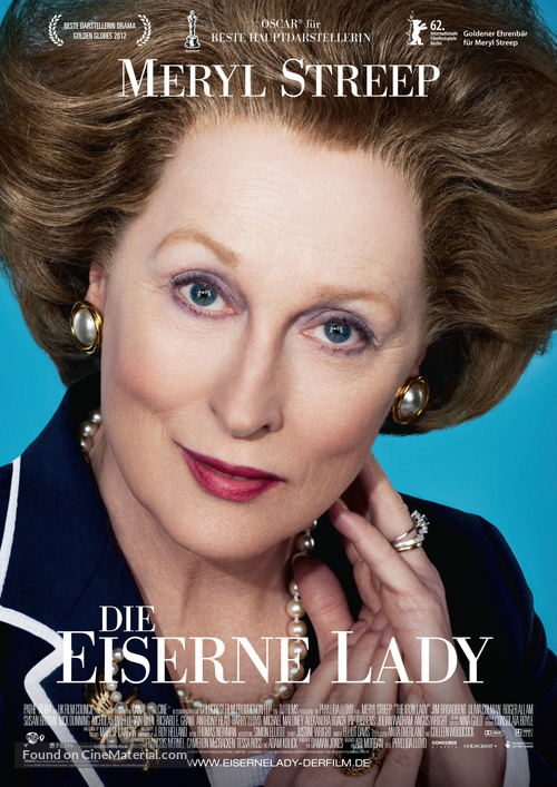 The Iron Lady - German Movie Poster