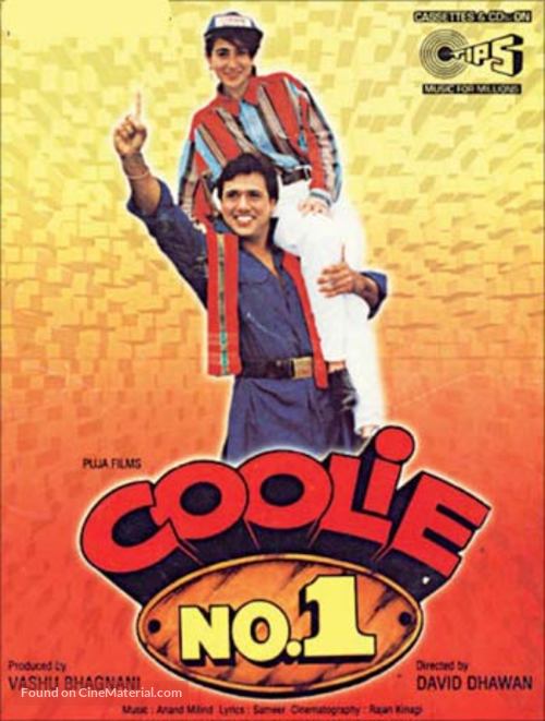 Coolie No. 1 - Indian DVD movie cover