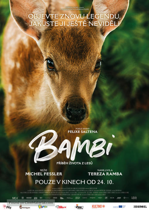 Bambi, L&#039;histoire d&#039;une vie dans les bois - Czech Movie Poster