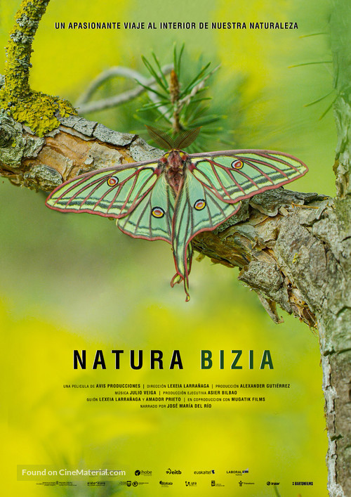 Natura Bizia - Spanish Movie Poster