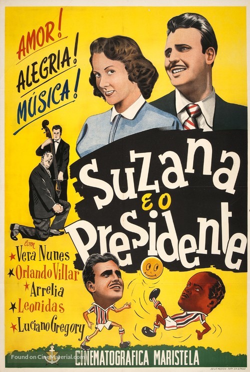 Suzana e o Presidente - Brazilian Movie Poster