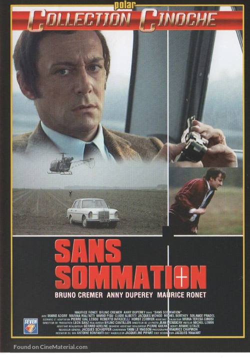 Sans sommation - French DVD movie cover