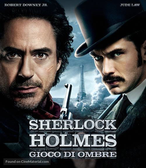 Sherlock Holmes: A Game of Shadows - Italian poster