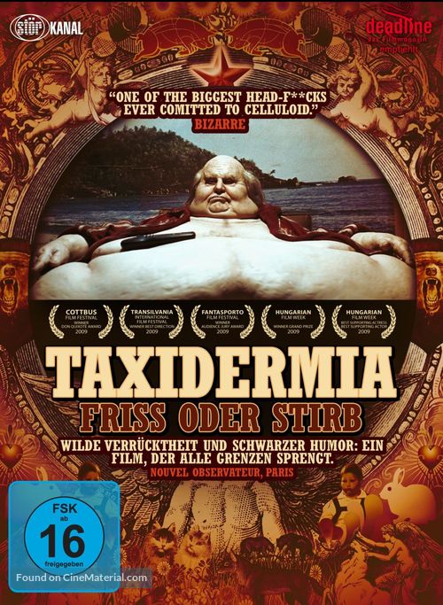 Taxidermia - German DVD movie cover