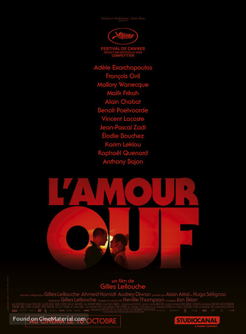 L&#039;Amour ouf - French Movie Poster