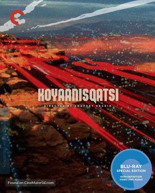 Koyaanisqatsi - Blu-Ray movie cover