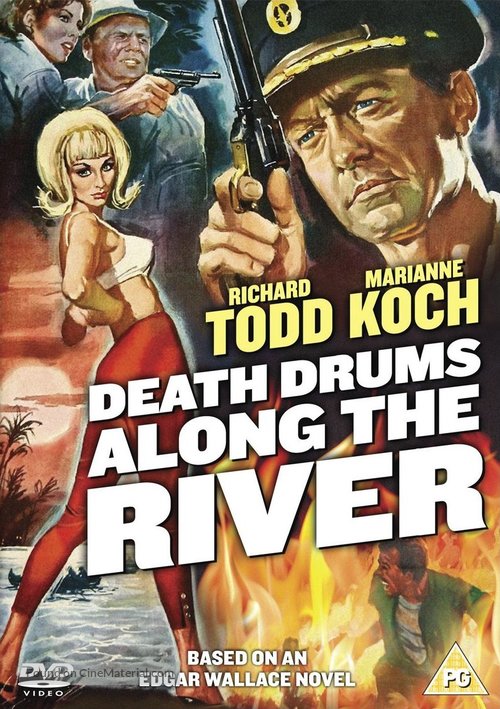 Death Drums Along the River - British DVD movie cover