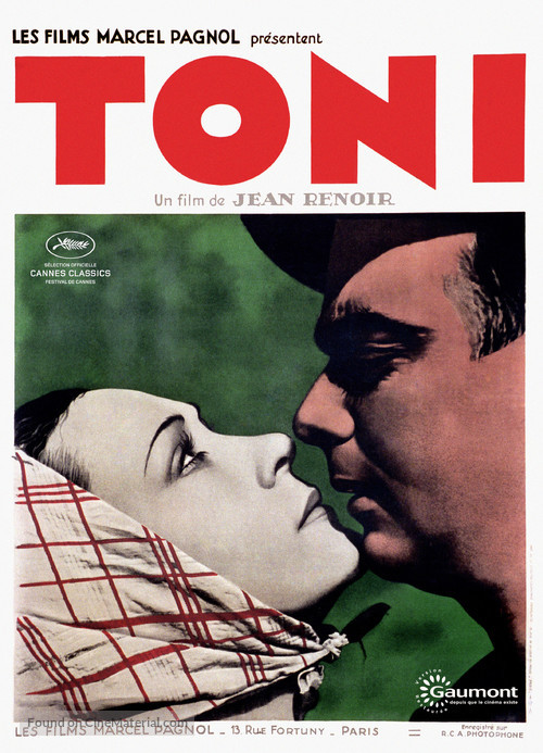 Toni - French Re-release movie poster