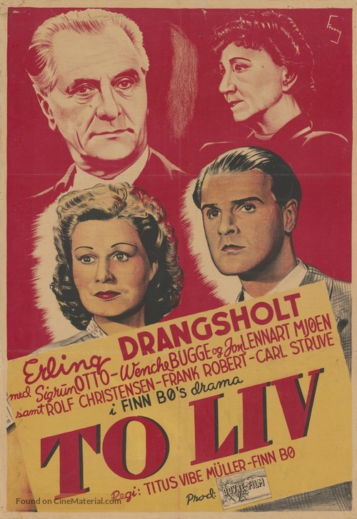 To liv - Norwegian Movie Poster